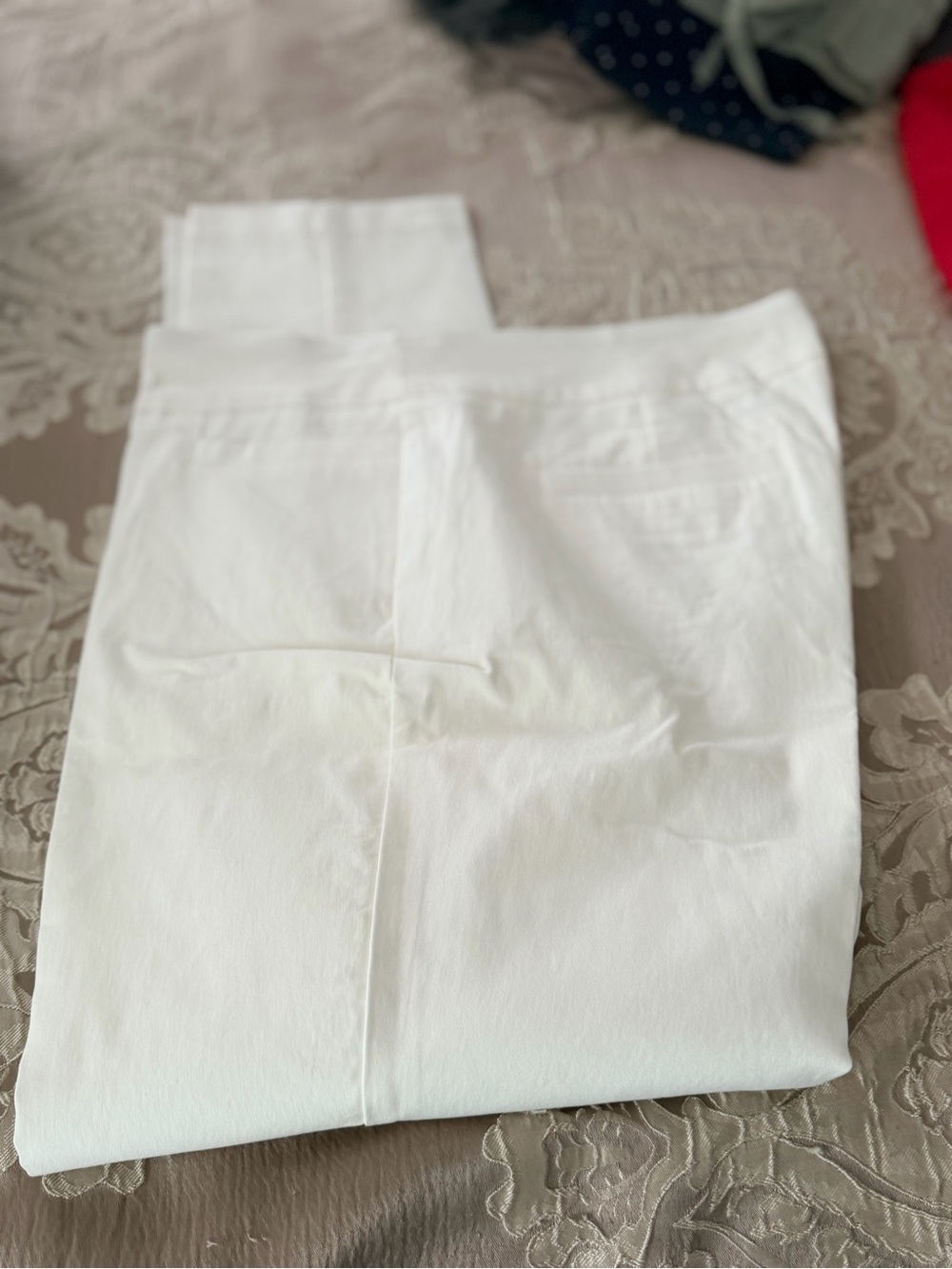 Kim Rogers White Women's Pants